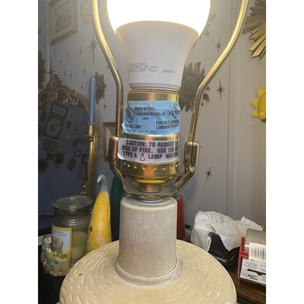 RARE 80s Dolphin Lamp 36